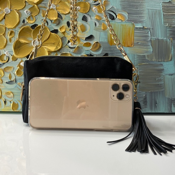 SOLD YSL Cosmetic Pouch to Crossbody Bag - Picture 2 of 8